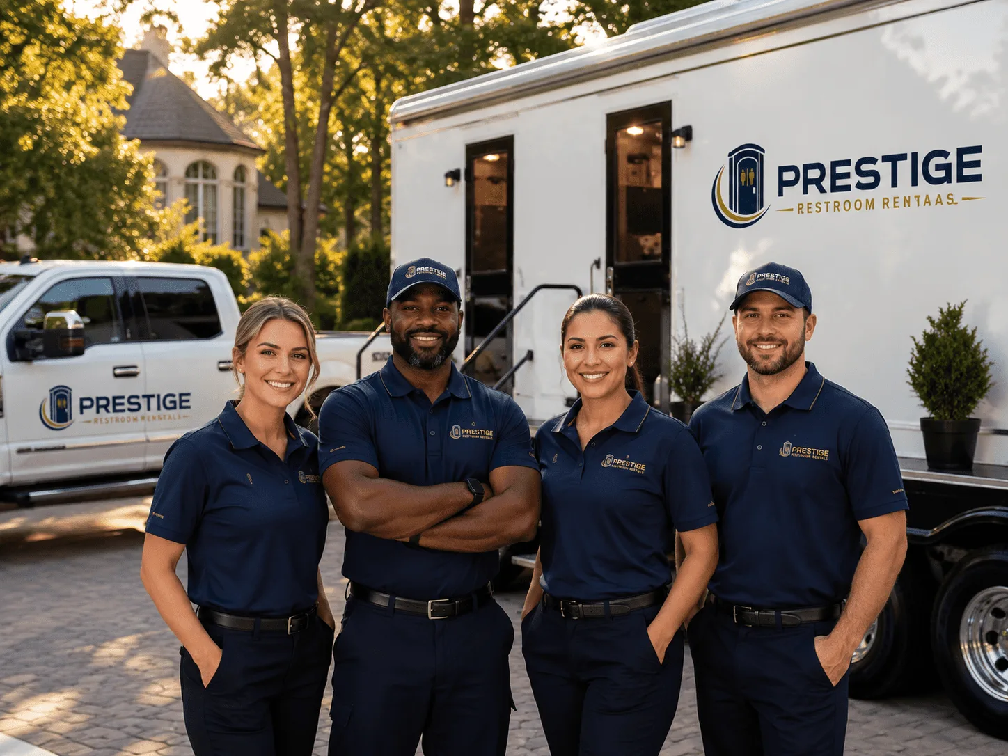 Trusted Luxury Portable Restrooms company in Markle, IN
